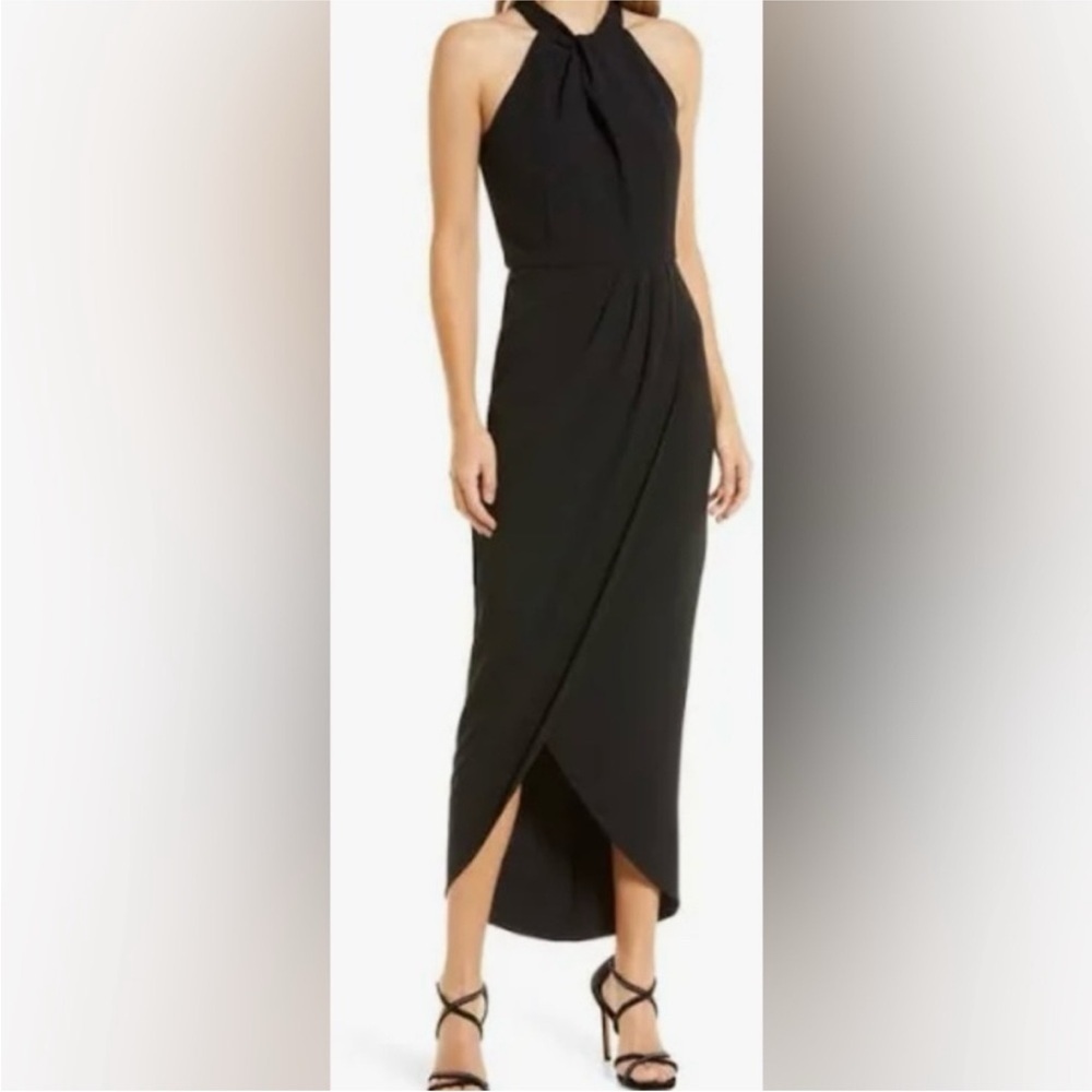 Julia Jordan Slip Dress Julia Jordan Flowy Multicolored Halter Dress  Size 2 - Picture 11 of 11